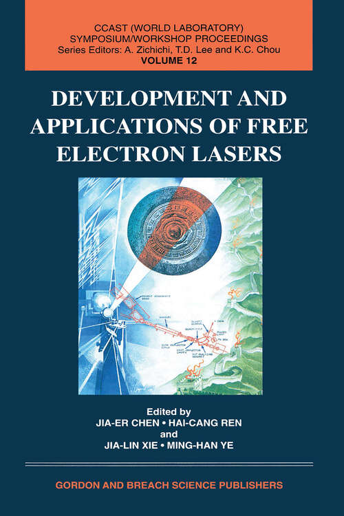 Book cover of Development and Applications of Free Electron Lasers