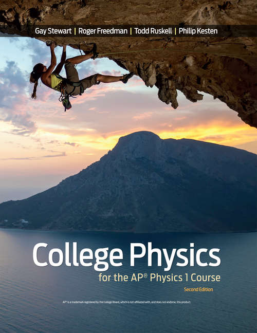 Book cover of College Physics for the AP Physics 1 Course (2)