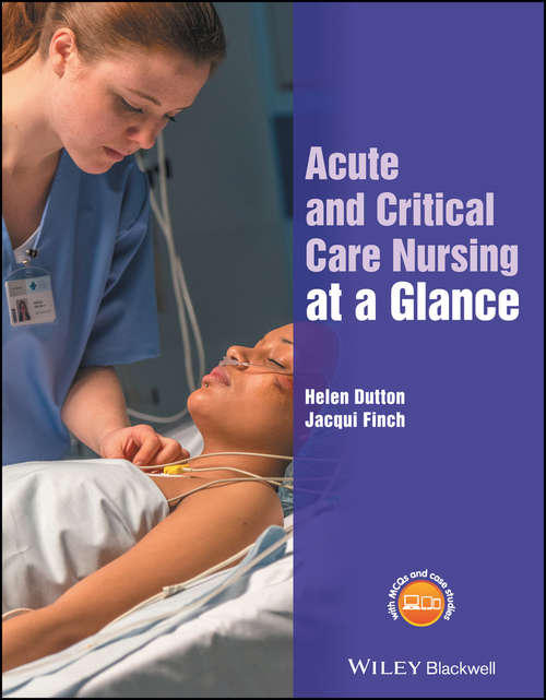 Book cover of Acute and Critical Care Nursing at a Glance