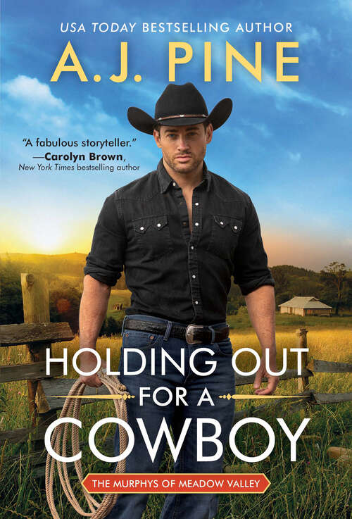Book cover of Holding Out for a Cowboy (The Murphys of Meadow Valley #1)