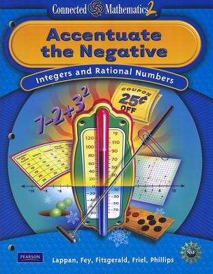 Book cover of Accentuate the Negative, Integers and Rational Numbers