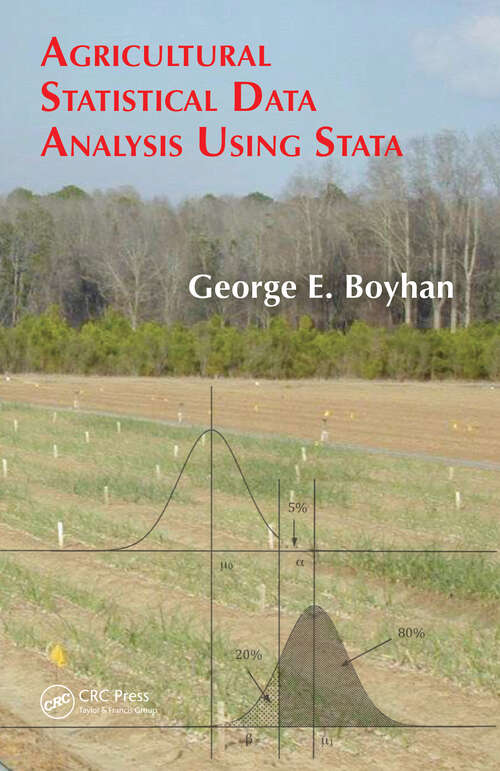 Book cover of Agricultural Statistical Data Analysis Using Stata (1)