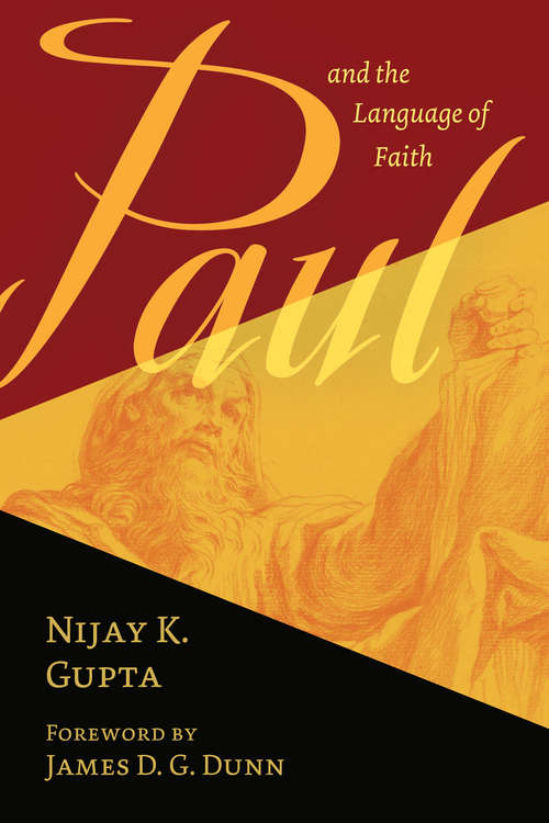 Book cover of Paul and the Language of Faith