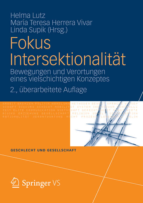 Book cover of Fokus Intersektionalität