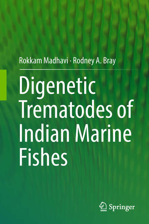 Book cover of Digenetic Trematodes of Indian Marine Fishes