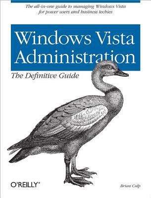 Book cover of Windows Vista Administration: The Definitive Guide