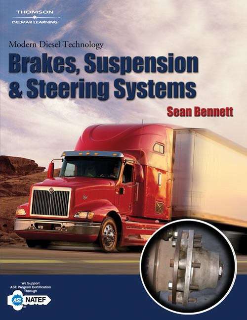 Book cover of Modern Diesel Technology: Brakes, Suspension, and Steering