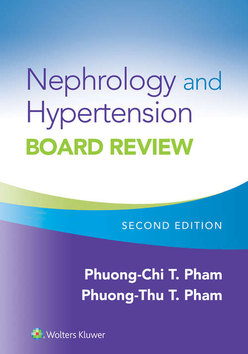 Book cover of Nephrology and Hypertension Board Review