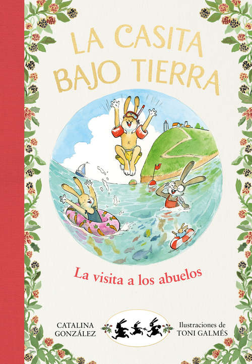 Book cover of La visita a los abuelos (La casita bajo tierra: Volumen 4)