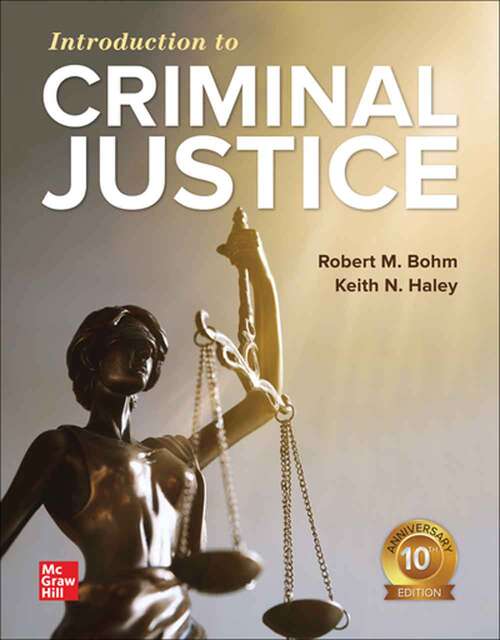 Book cover of Introduction to Criminal Justice (10)
