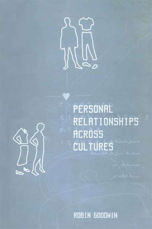 Book cover of Personal Relationships Across Cultures