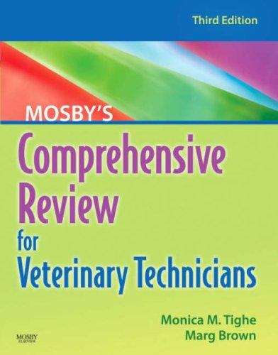 Book cover of Mosby's Comprehensive Review for Veterinary Technicians (3rd Edition)