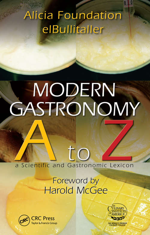 Book cover of Modern Gastronomy: A to Z