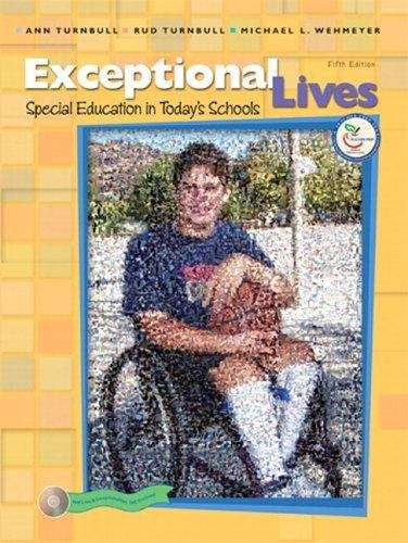 Book cover of Exceptional Lives: Special Education in Today's Schools (Fifth Edition)