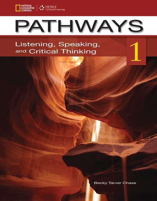 Book cover of Pathways: Listening, Speaking, and Critical Thinking 1