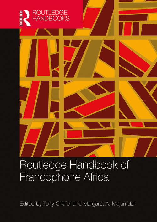 Book cover of Routledge Handbook of Francophone Africa