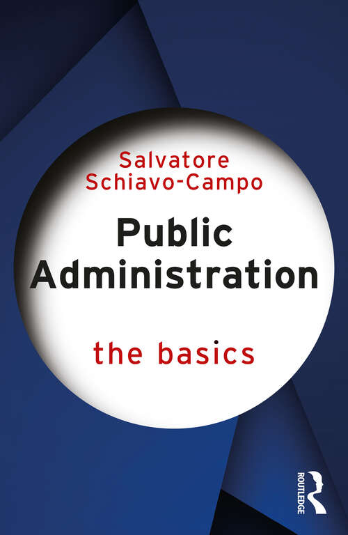 Book cover of Public Administration: The Basics (The Basics)