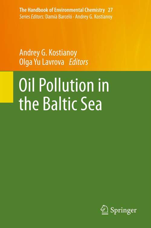 Book cover of Oil Pollution in the Baltic Sea