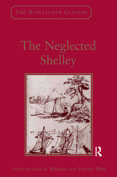 Book cover of The Neglected Shelley (The Nineteenth Century Series)