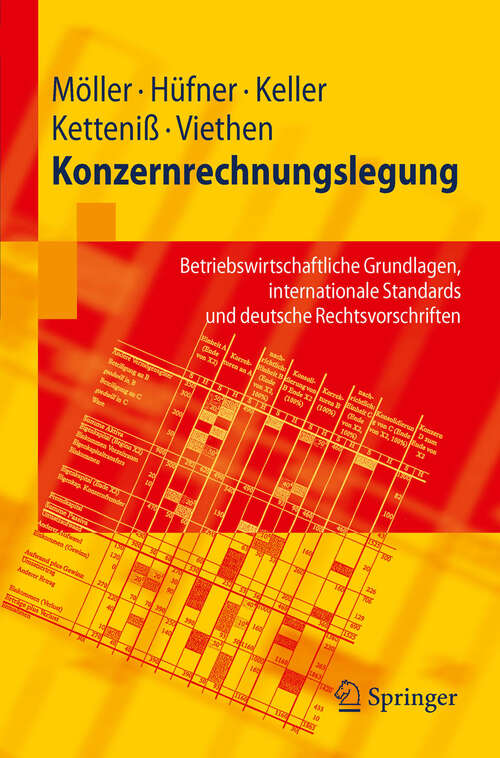 Book cover of Konzernrechnungslegung