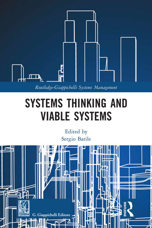 Book cover of Systems Thinking and Viable Systems (Routledge-Giappichelli Systems Management)