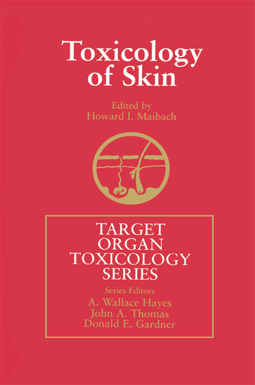 Book cover of Toxicology of Skin (1)