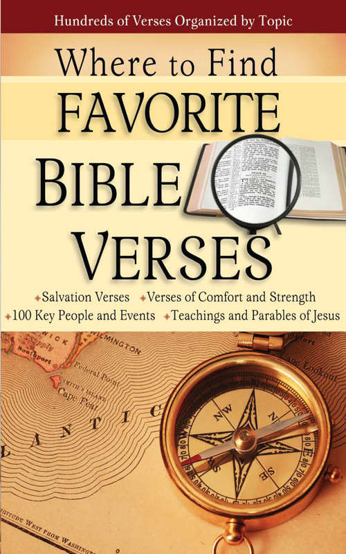 Book cover of Where to Find Favorite Bible Verses