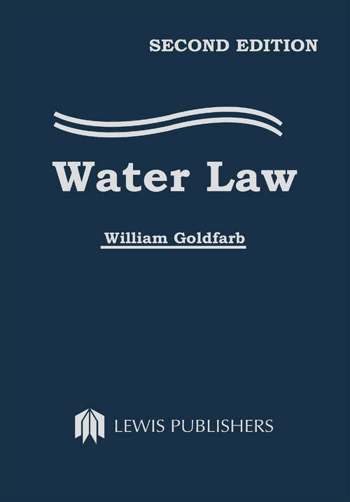Book cover of Water Law (2)