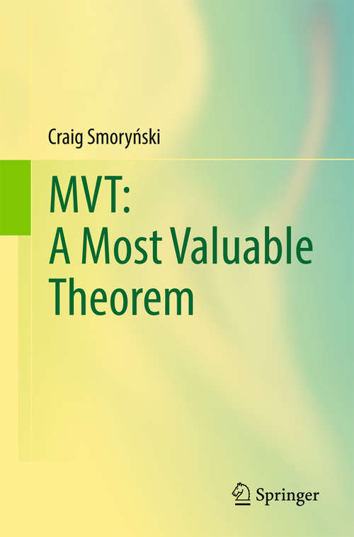 Book cover of MVT: A Most Valuable Theorem