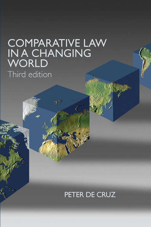 Book cover of Comparative Law in a Changing World