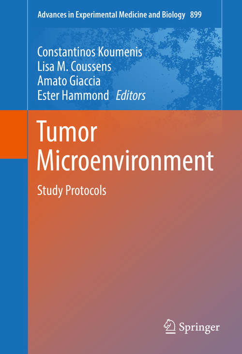 Book cover of Tumor Microenvironment