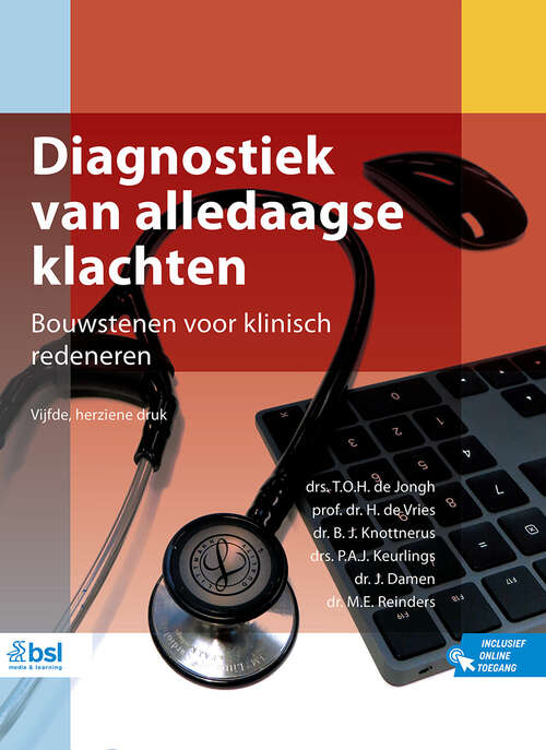 Book cover of Diagnostiek van alledaagse klachten: Bouwstenen voor klinisch redeneren (5th ed. 2021)