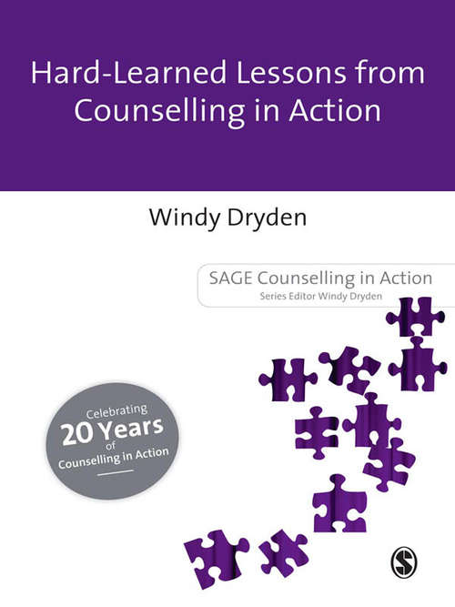 Book cover of Hard-Earned Lessons from Counselling in Action (Counselling in Action #15)