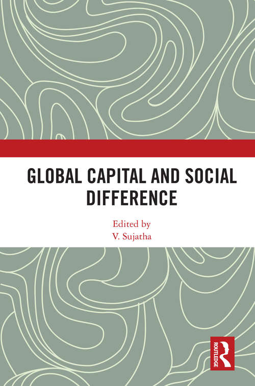 Book cover of Global Capital and Social Difference