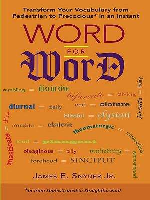 Book cover of Word for Word