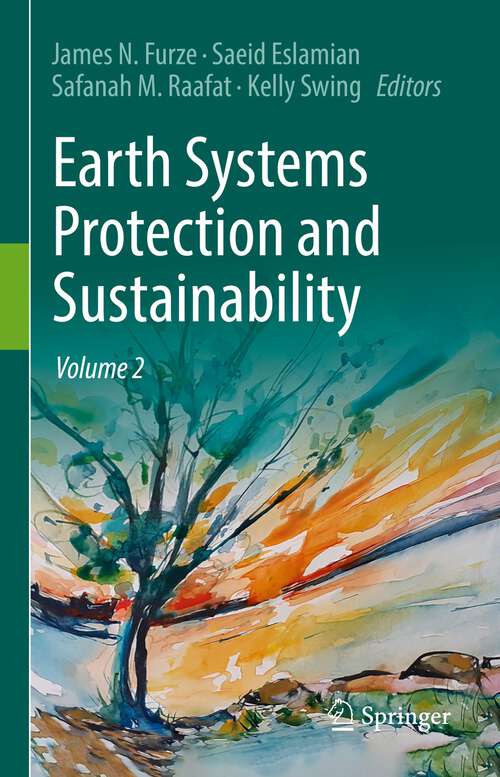 Book cover of Earth Systems Protection and Sustainability: Volume 2 (1st ed. 2022)