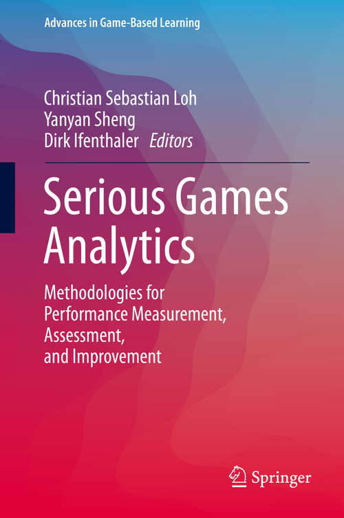 Book cover of Serious Games Analytics