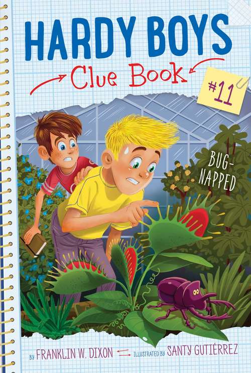 Book cover of Bug-Napped (Hardy Boys Clue Book #11)
