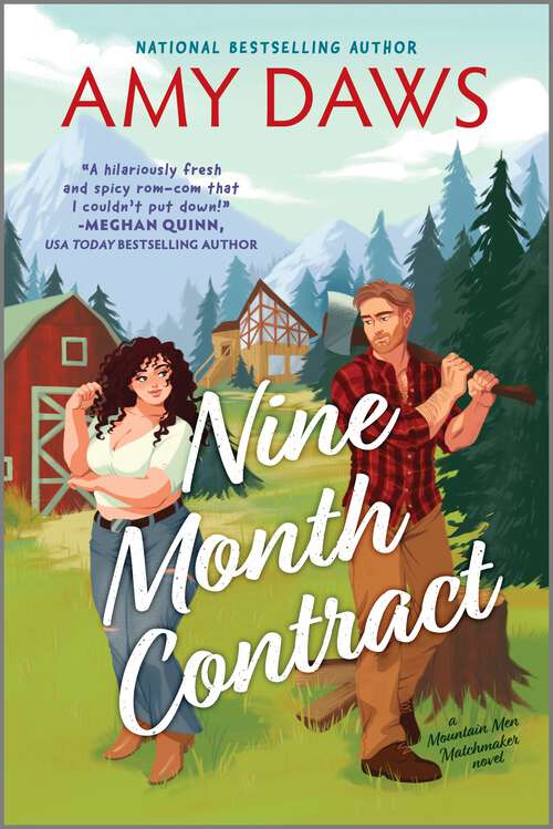 Book cover of Nine Month Contract (Original) (Mountain Men Matchmaker #1)