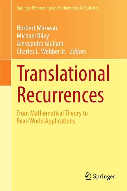 Book cover of Translational Recurrences