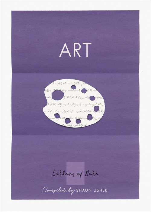 Book cover of Letters of Note: Art (Letters of Note)