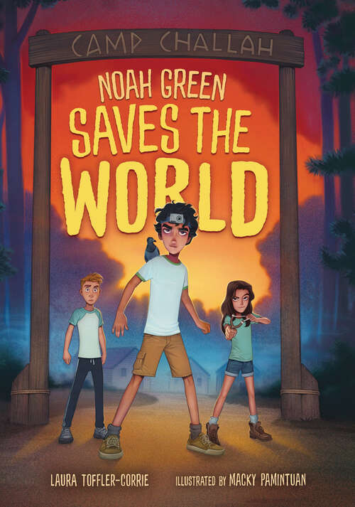 Book cover of Noah Green Saves the World