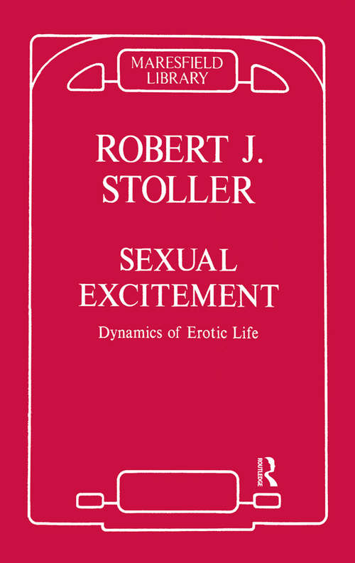 Book cover of Sexual Excitement: Dynamics of Erotic Life