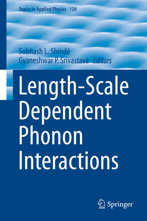 Book cover of Length-Scale Dependent Phonon Interactions