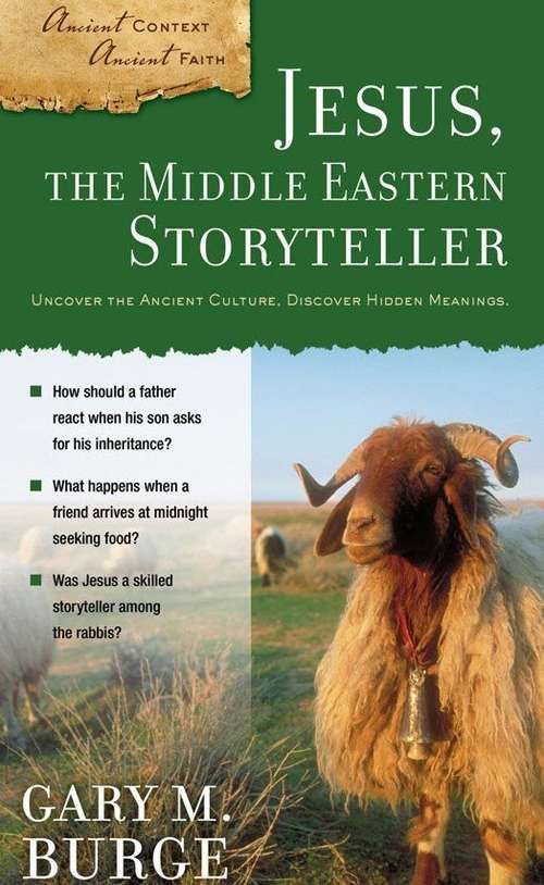 Book cover of Jesus, the Middle Eastern Storyteller