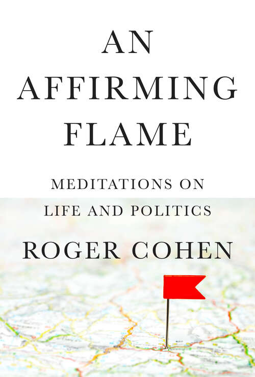 Book cover of An Affirming Flame: Meditations on Life and Politics