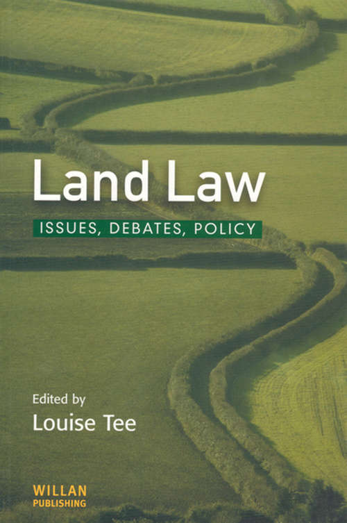 Book cover of Land Law