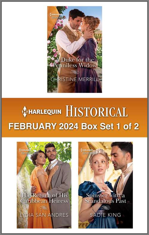 Book cover of Harlequin Historical February 2024 - Box Set 1 of 2