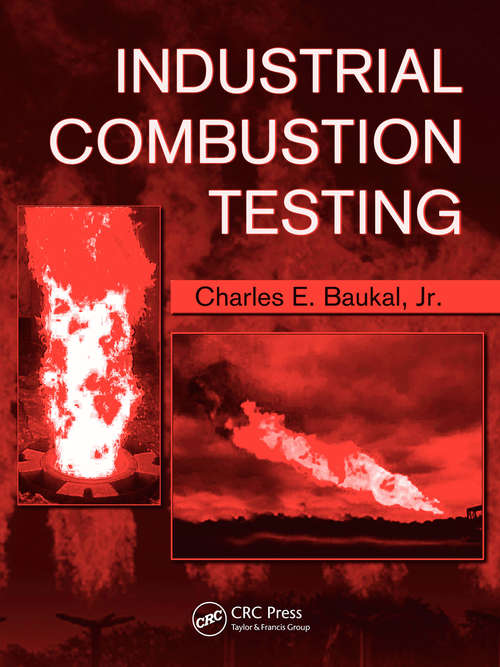 Book cover of Industrial Combustion Testing