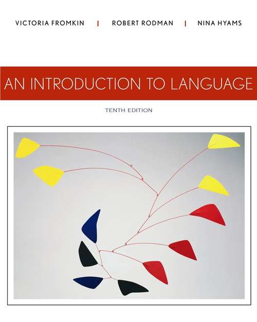 Book cover of An Introduction to Language